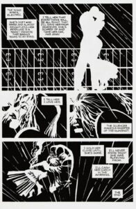 La serie Sin City de Frank Miller fue publicada por la compañía Dark Horse Comics.