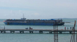 La Barcaza de la Esperanza II llegó el miércoles, 26 de octubre, a Haití. (Suministrada)