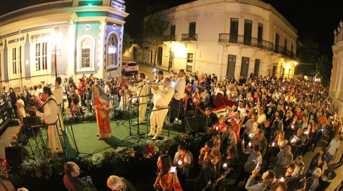 Cantata a la Virgen de Guadalupe durante Las Mañanitas en el casco urbano de Ponce. (Suministrada / Municipio Autónomo de Ponce)