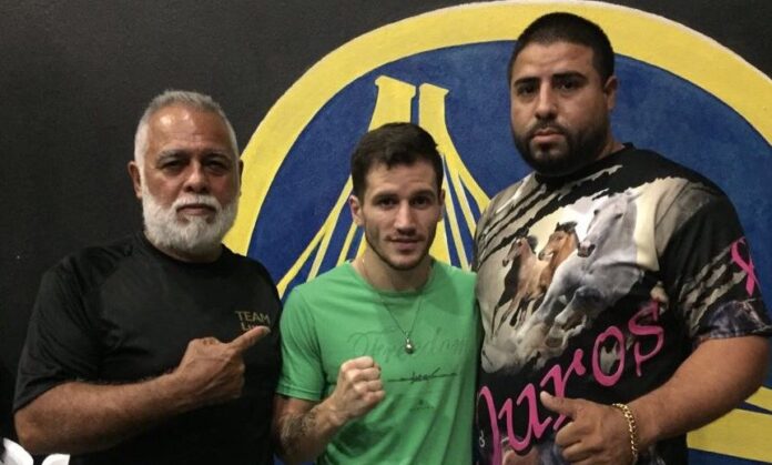 El boxeador argentino Lucas Fernández ha estado entrenado en el Collores Boxing Club de Juana Díaz
