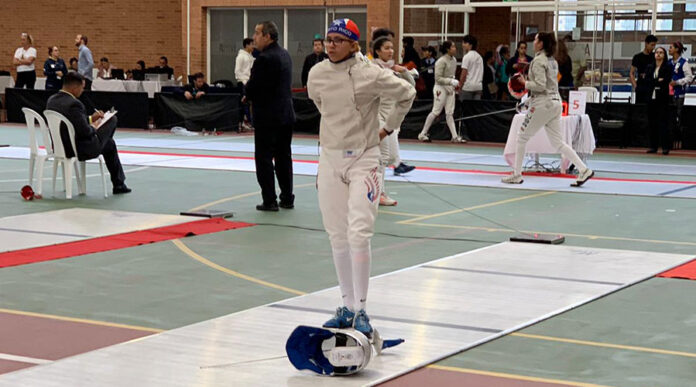 La esgrimista ponceña Emily Colón Cepeda estuvo activa en el Campeonato Panamericano de Esgrima Cadete y Juvenil 2019. (Suministrada)