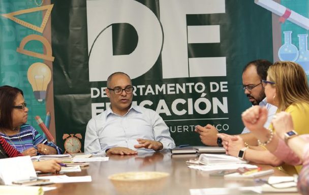 El secretario del Departamento de Educación, Eligio Hernández Pérez.