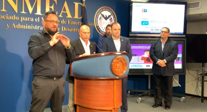 Varios jefes de agencia del gobierno de Puerto Rico ofrecieron una actualización con relación al toque de queda.