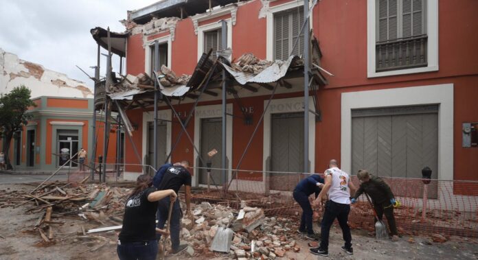 La Casa Museo de la Masacre de Ponce fue la estructura que más daños tuvo luego del temblor del 2 de mayo del 2020. (Suministrada)