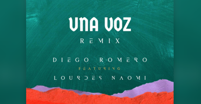 El cantante Diego Romero y la violista Lourdes Naomi Negrón Santos colaboraron en la creación del remix de Una voz. (Captura)