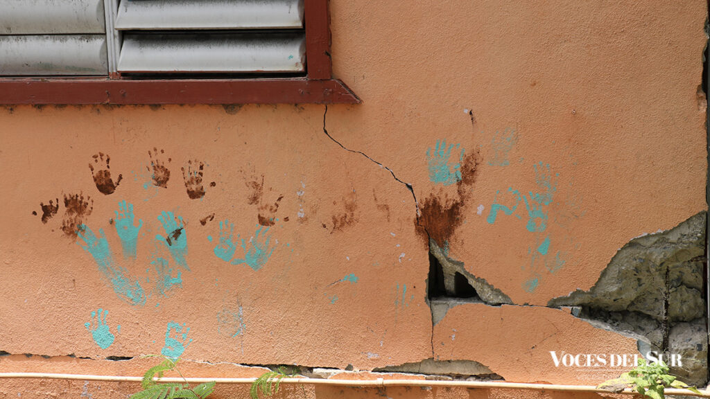 Residencia afectada por los temblores de 2020 en Yauco.